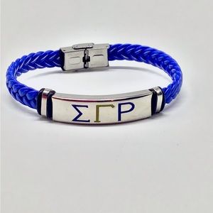 Sigma Gamma Rho leather bracelet